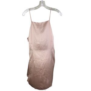 Abercrombie & Fitch New Mini Dress Spaghetti Strap Size XL Tan